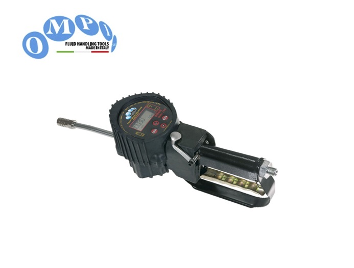 Grease Meter Digitaal  1/2 BSP Male en Ø 16 mm rigid outlet -  5000 gr/min - 50 bar | DKMTools - DKM Tools