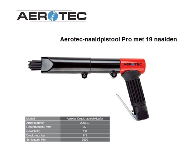 Aerotec Nadelpistole Pro mit 19 Nadeln
