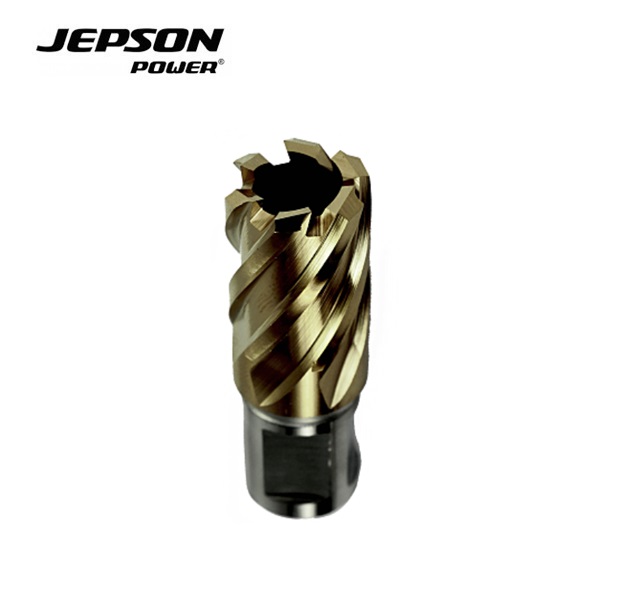 Jepson Power GOLDFINGER - TiN gecoate HSS-CO kernboor ø 12 x 30 mm
