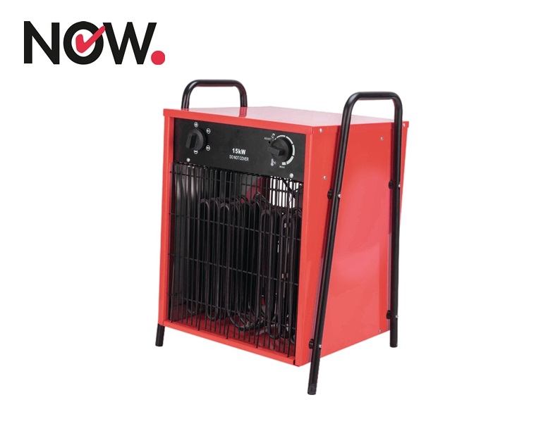 Elektrische heater TES-150B 1300 m³/h 15000 W
