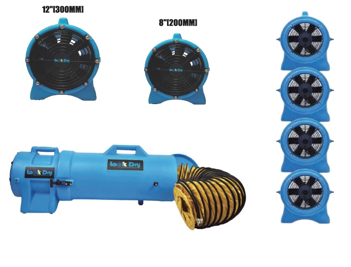 Cyclone Ventilator 8'' (200mm) 220~240V/50Hz