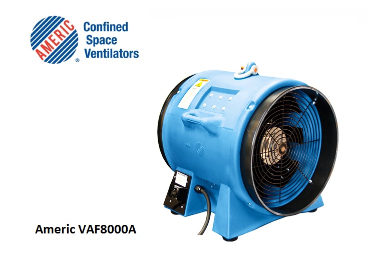 Americ VAF8000A 520mm Ventilator, 240V