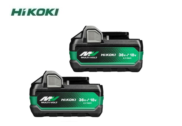 Hikoki Twin Pack BSL36B18 Multivolt Accu 36V 4,0Ah/ 18V 8,0Ah Li-Ion