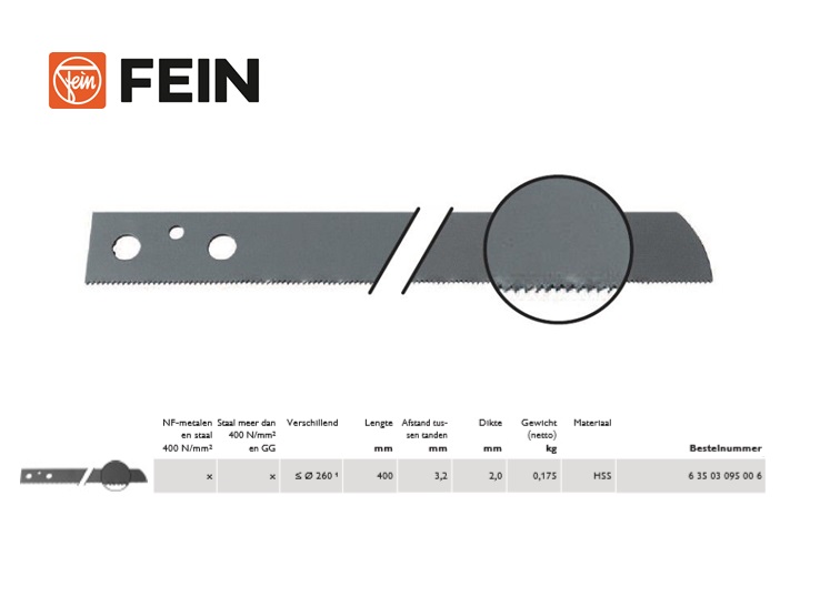 HD-zaagbladen NF-metaal en staal 500x2,0mm | DKMTools - DKM Tools