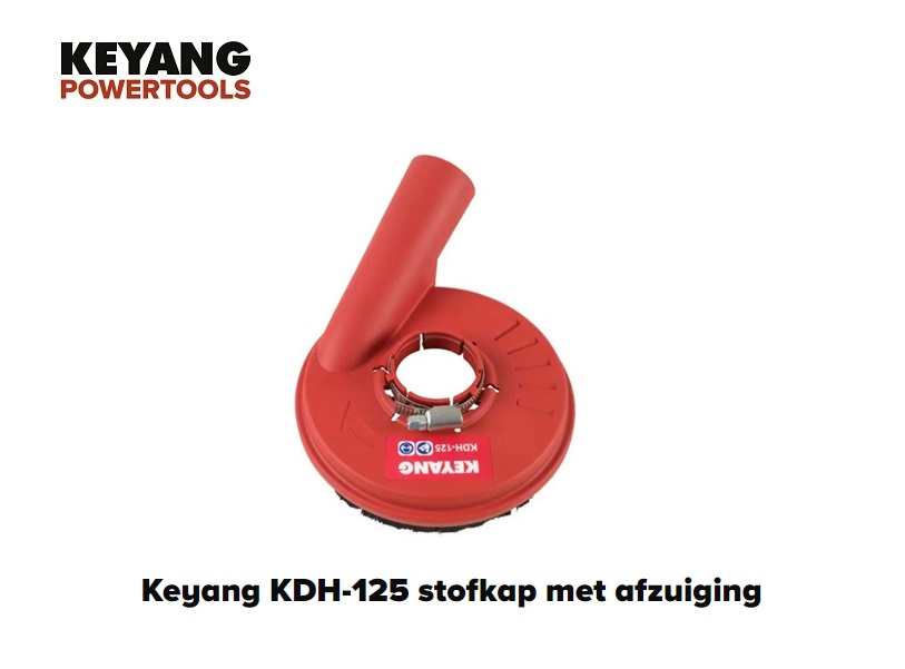 Stofkap met afzuiging voor 125 mm slijpers type 2 | DKMTools - DKM Tools