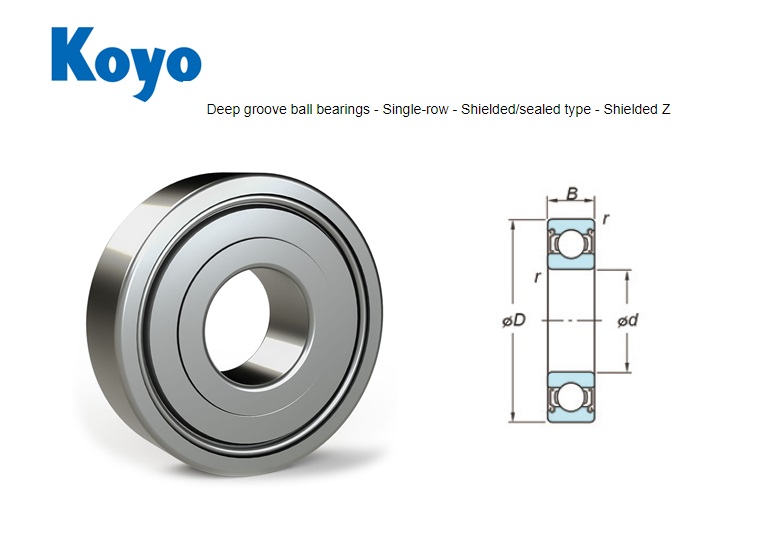 Groefkogellager 6202 | DKMTools - DKM Tools