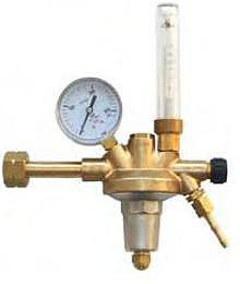 Reduceerventiel ARGON/CO2 Flowmeter 0-20 l/min W 21,8 x 1/14” female G 1