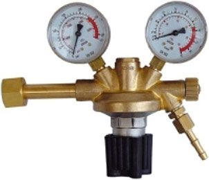 Reduceerventiel ARGON/CO2 Flowmeter 0-20  l/min W 21,8 x 1/14” female G 1 | DKMTools - DKM Tools