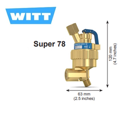 Vlamdover Super 78 Oxygen (O) G 1/4 RH