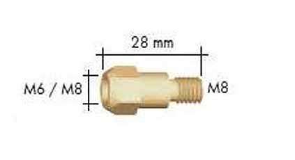 Contacttiphouder M6 MB25/352/360/451 Binzel 142.0001 | DKMTools - DKM Tools