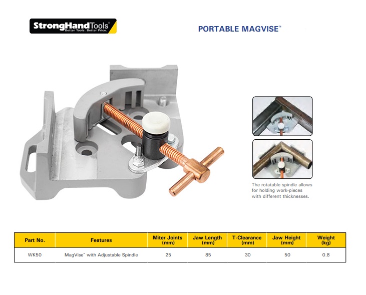 Stronghand Portable MagVise WK50