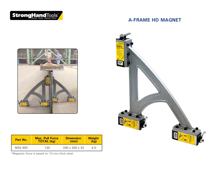 Stronghand A-Frame HD Magnet MS2-300