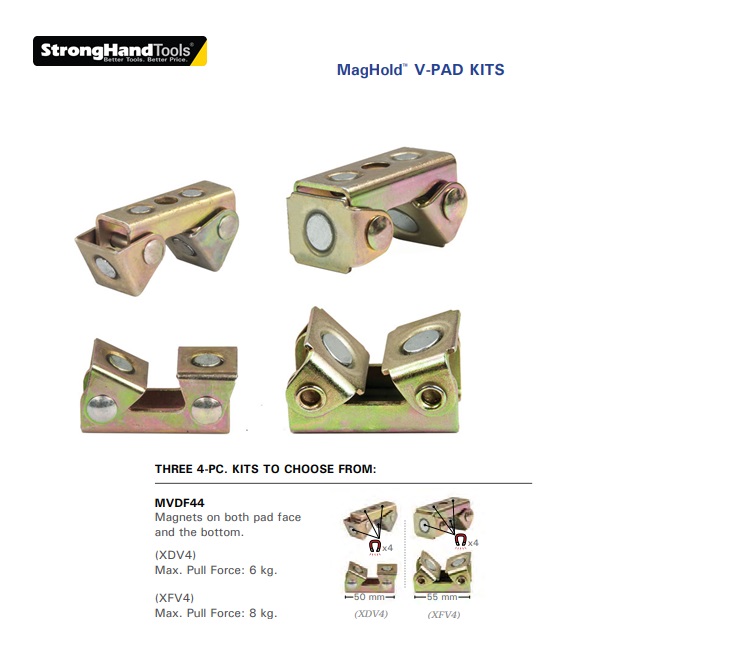 Stronghand MagHold V-Pad Kit MVFN46 | DKMTools - DKM Tools