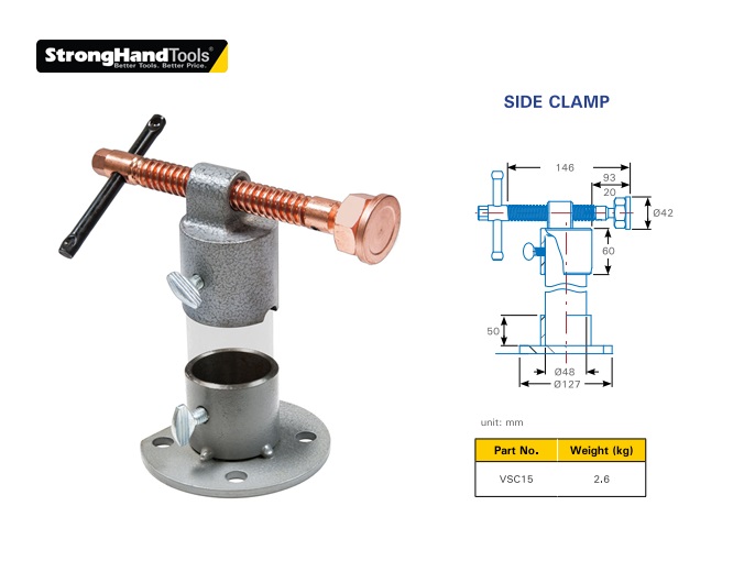 Stronghand Side Clamp VSC15