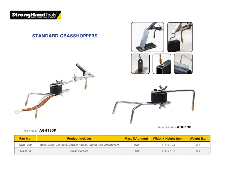 Stronghand Standard Grasshopper AGH130P