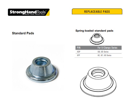 Stronghand Spring-loaded standard pad XDP