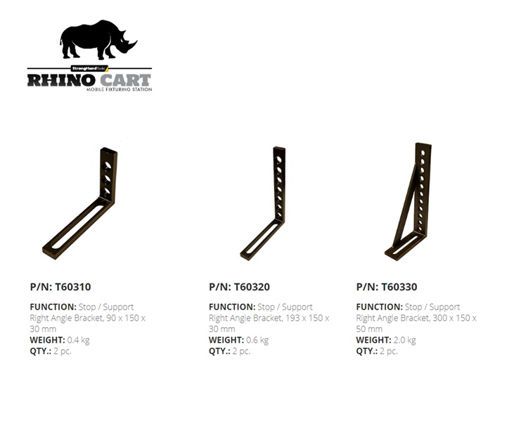 Rhino Cart Opspanset 6 dlg (T60310 x2, T60320 x2 &T60330 x2)