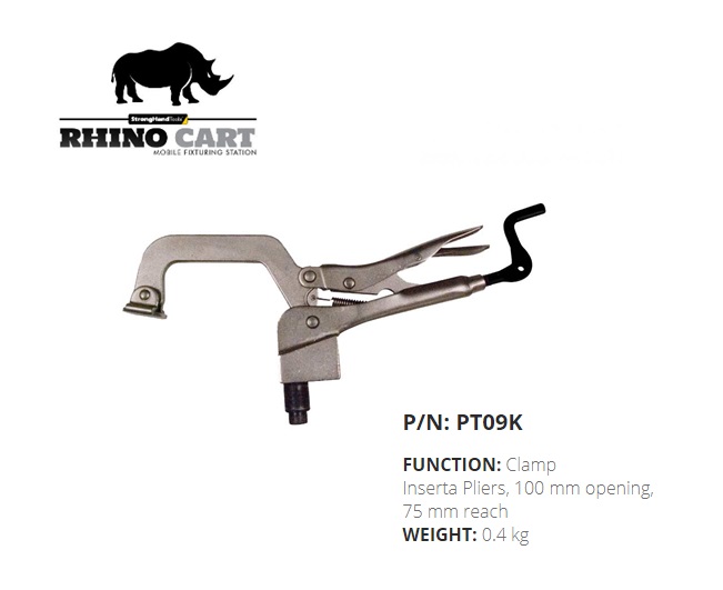 Rhino Cart Inserta Plier 60x50 mm Reach | DKMTools - DKM Tools