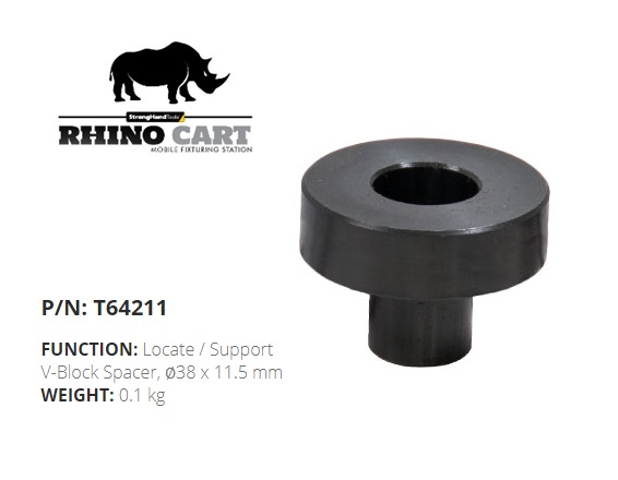 Rhino Cart V-Block Space 0 38 x 11.5 mm