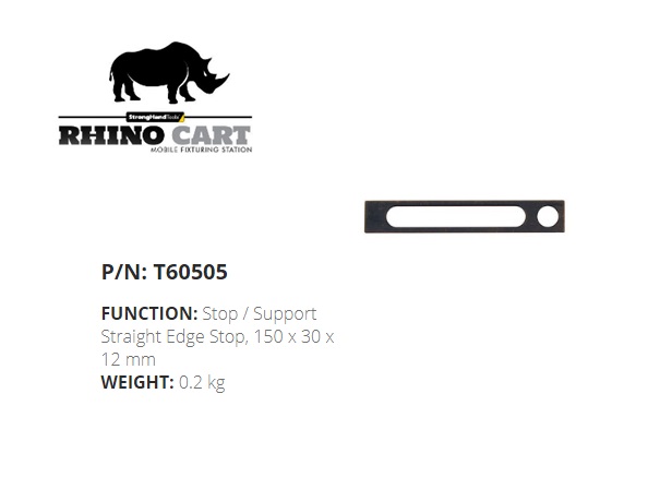 Rhino Cart Right Angle Bracket 150 x 30 x 12mm