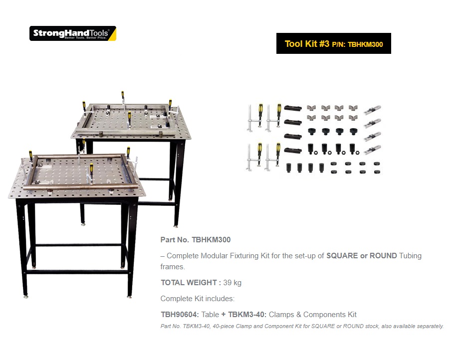 Stronghand Fixeer Lastafel set  Kit 1 | DKMTools - DKM Tools