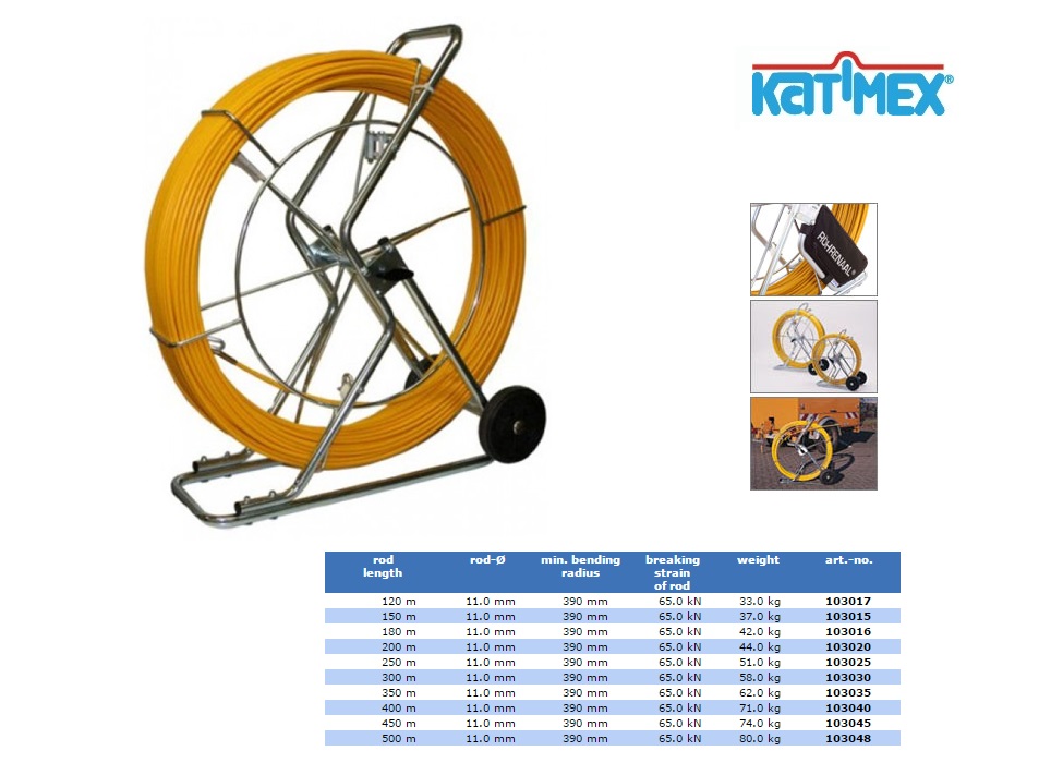 Katimex Röhrenaal 120 meter (9,0 mm)