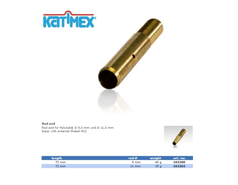 Katimex Beginhuls voor Röhrenaal (9,0 mm)