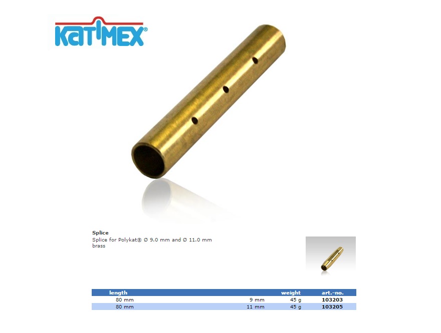 Katimex Verbindingshuls voor Röhrenaal (9,0 mm)