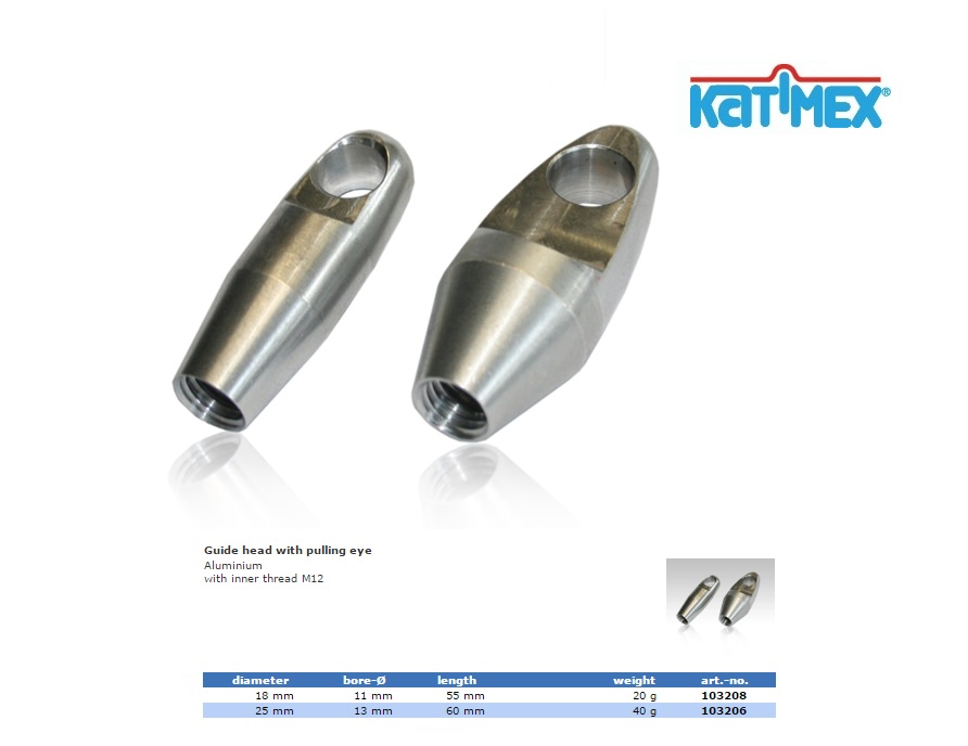 Katimex doorvoerkop met trekoog (25,0 mm) | DKMTools - DKM Tools