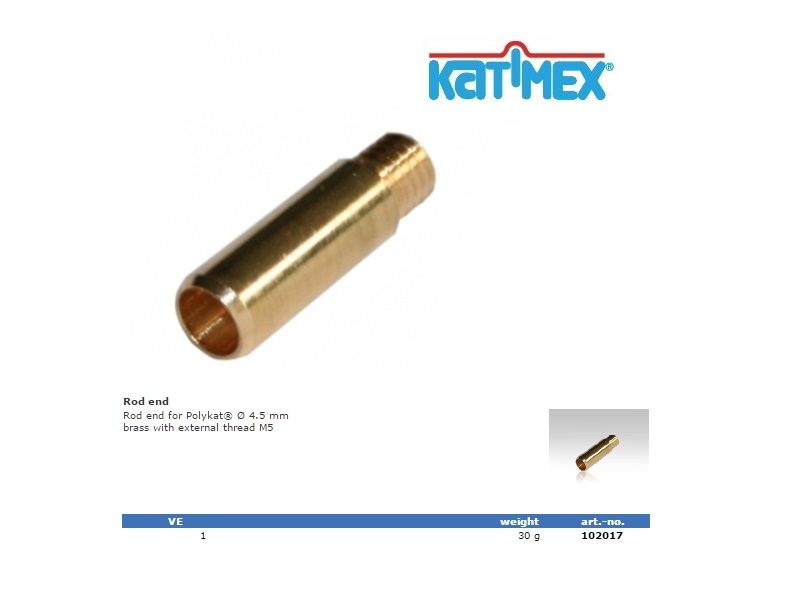 Katimex set a 10 stuks beginhuls Ø 4.5 mm