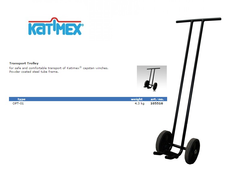 Katimex Transport trolly OPT-01 tbv lier