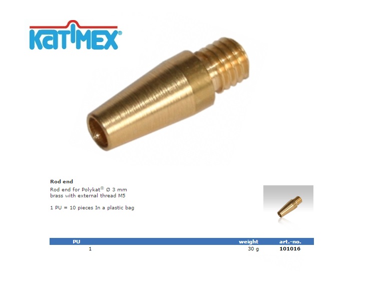 Katimex set a 10 stuks verbindingshuls Ø 4.5 mm | DKMTools - DKM Tools