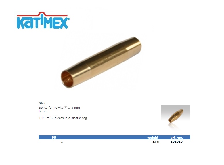 Katimex set a 10 stuks Verbindingshuls Ø 3 mm M5