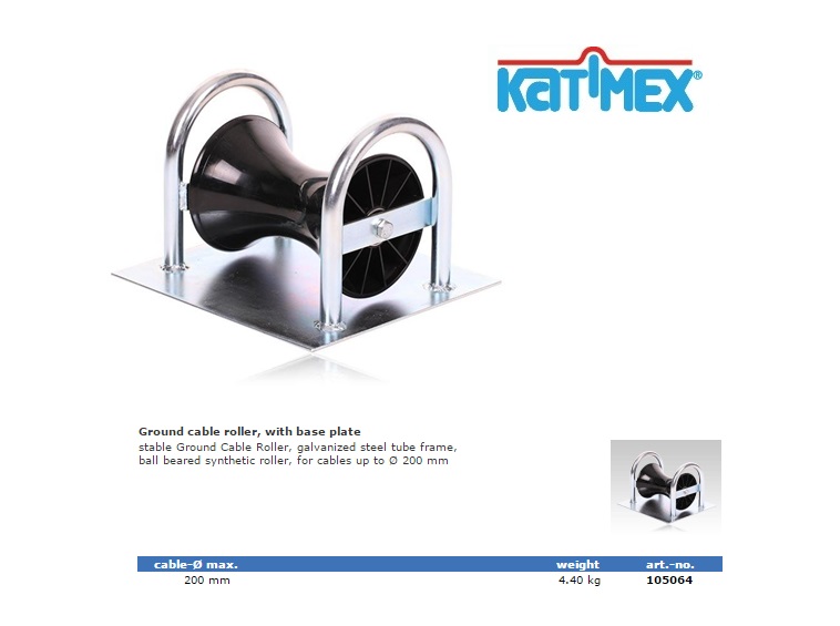 Katimex Kabelrol Staal mosterdpot 300x240x250