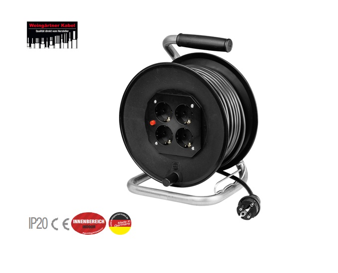 VARIO-LINE Kabelhaspel, 230V, 25m H05VV-F 3G1.5