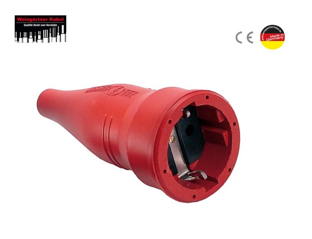 Contrastekker IP20 230 V / 16 A