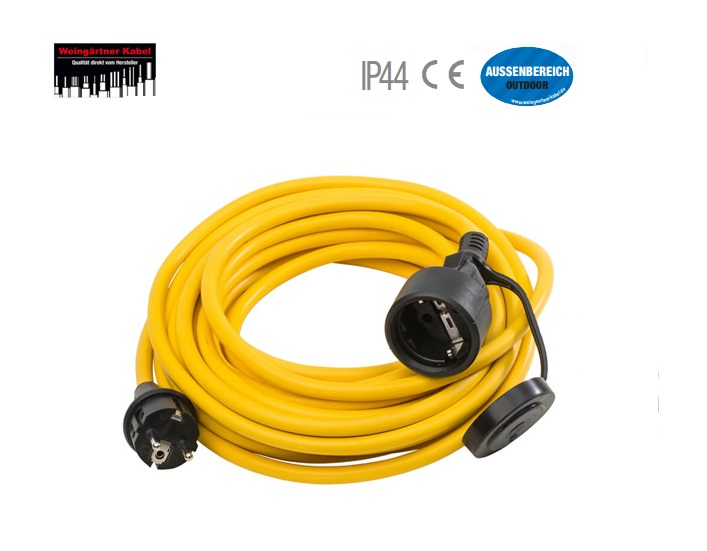 Gepantserde kabel K35 AT-N07 V3V3-F 3G1.5 230 V 16 A 5m