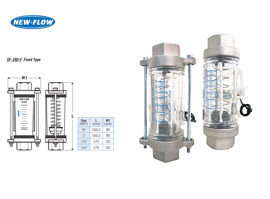 Flowmeter SF350-F BSP 1/2