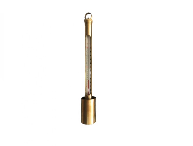 Tankthermometer in brass case w. sampler -10/+100ºC