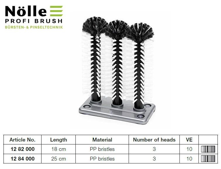 Spoelborstel unit 18 cm