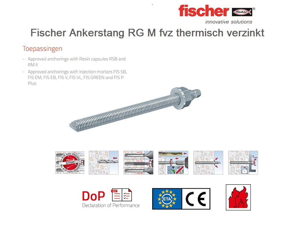 Ankerstange RG M12x160 C | DKMTools - DKM Tools