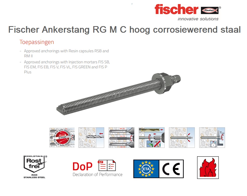 Ankerstange RG M16x190 fvz | DKMTools - DKM Tools