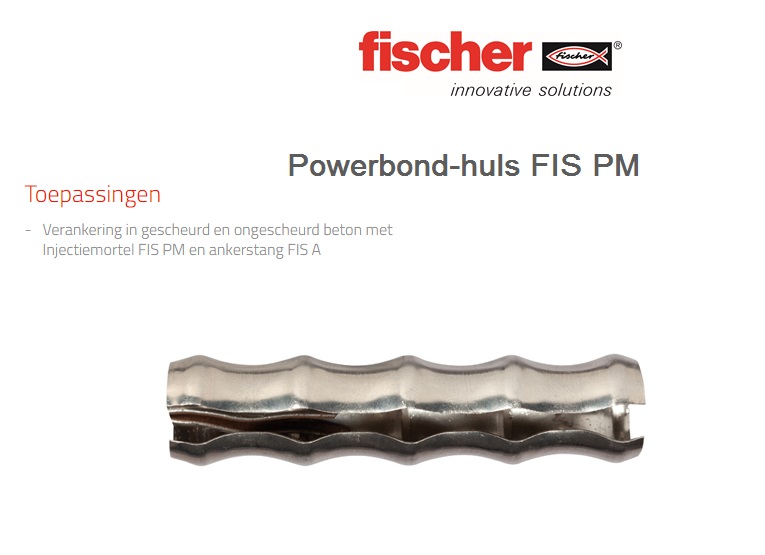 Powerbond-huls FIS PM 10x60