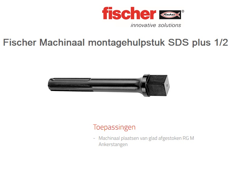 Fischer Machinaal montagehulpstuk SK SW 8 1/2 | DKMTools - DKM Tools