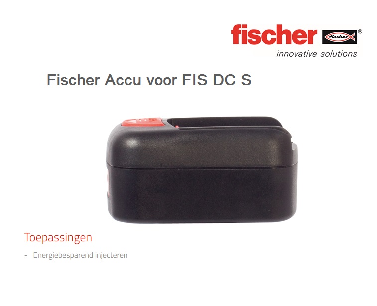 Fischer Accu voor FIS DC S