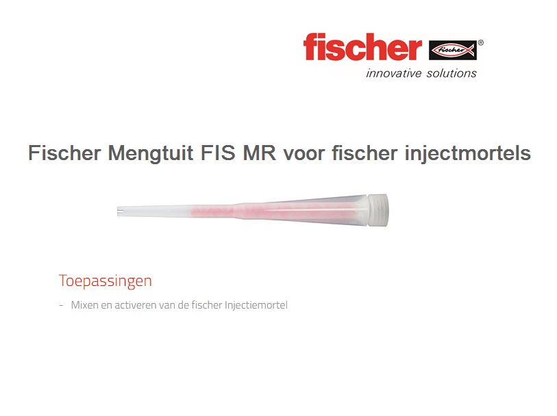 Fischer Mengtuit FIS UMR voor grote fischer injectmortels | DKMTools - DKM Tools