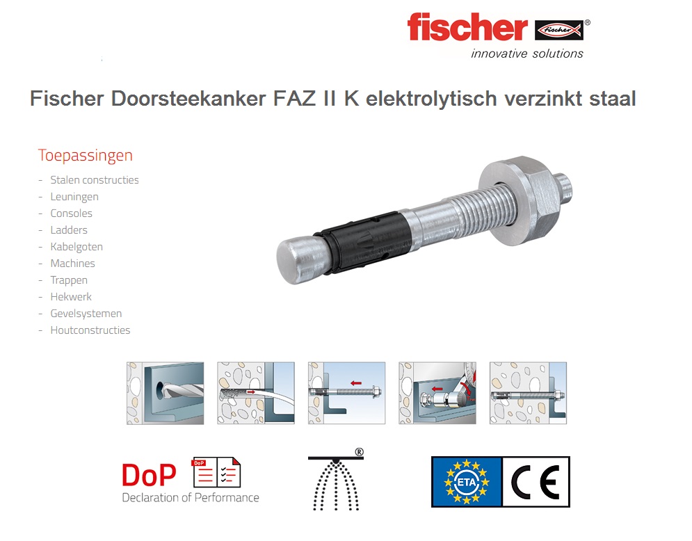 Doorsteekanker FAZ II 8/5 K