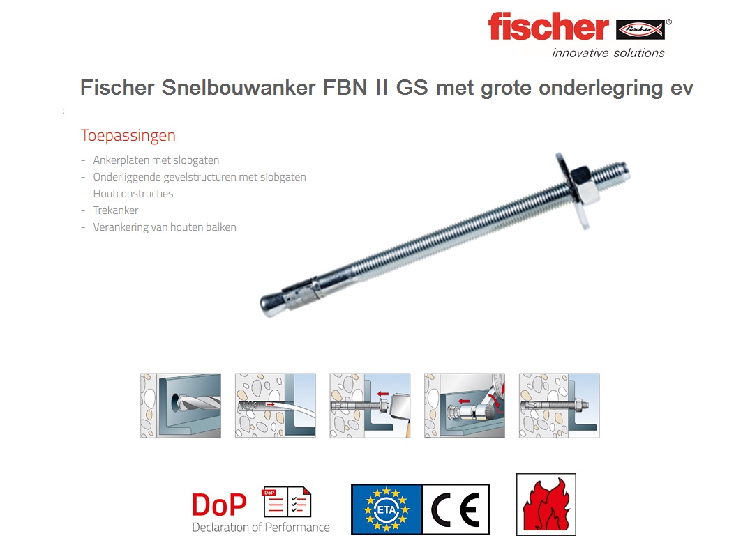 Snelbouwanker FBN II 12/80 GS