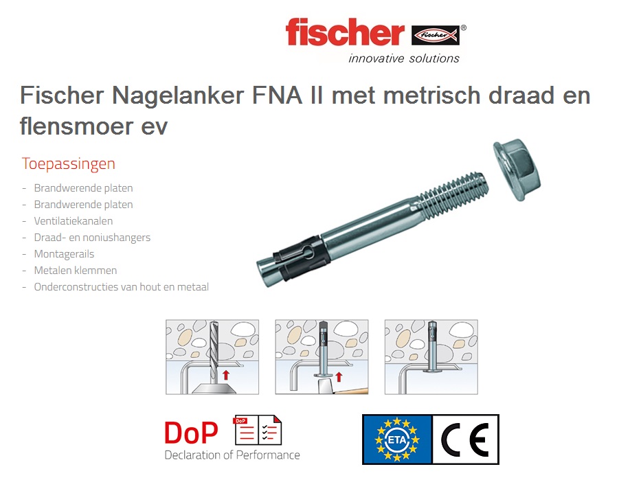 Nagelanker FNA II 6x30/100 C | DKMTools - DKM Tools