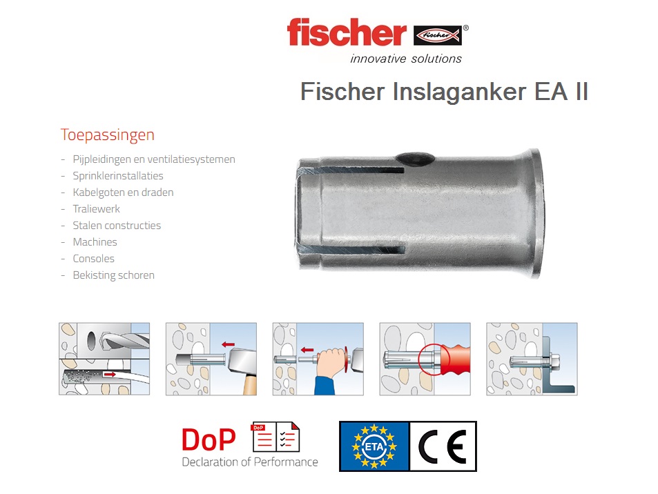 Inslaganker EA II M20x80 A4 | DKMTools - DKM Tools